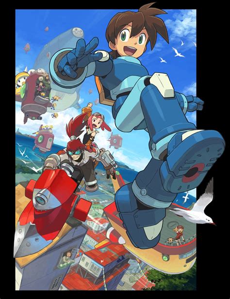 Promotional Illustration Mega Man Legends 3 Art Gallery Mega Man Art Gallery 3 Arts