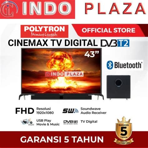 Jual Tv Polytron Digital Soundbar Pld Bv Khusus Medan