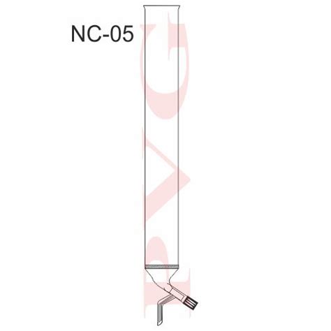 CHROMATOGRAPHY COLUMNS WITH INTEGRAL SINTERED DISC SCREW TYPE PTFE