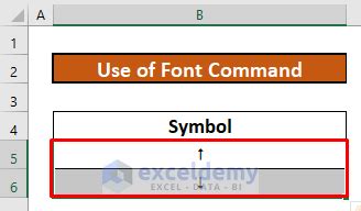 How To Add Up And Down Arrows In Excel 4 Easy Ways