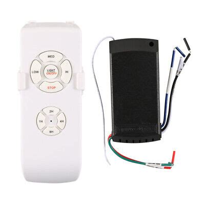 Timing Wireless Remote Control Receiver Universal Ceiling Fan Lamp