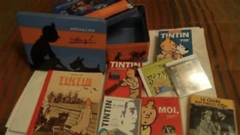 TINTIN L INTÉGRALE Herge Coffret en 13 DVD 1 Livre et 2 CD EUR 110