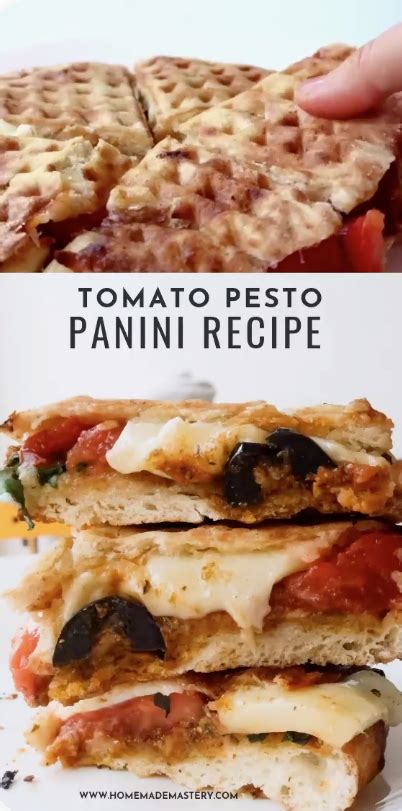 Panini Recipes Vegetarian Pesto Panini Recipe Easy Panini Recipes Panini Press Recipes