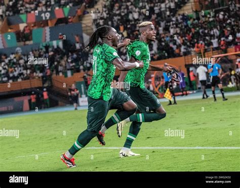 Nigeria Vs Angola Football African Cup Of Nations Knockout Stage