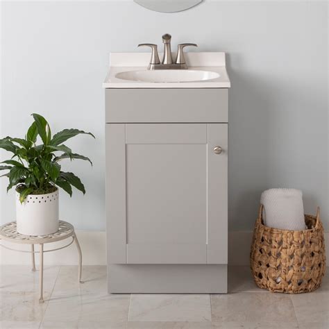 18 Inch Bathroom Sink And Vanity Combo Rispa