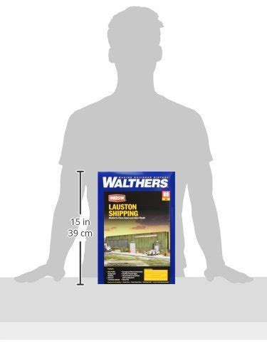 Walthers Cornerstone Ho Scale Lauston Shipping Background Building