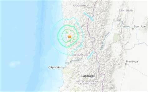 Sismo De 61 Grados Sacude Varias Regiones Del Centro De Chile