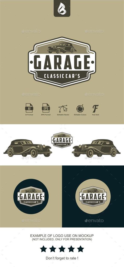 Garage Logo Artofit