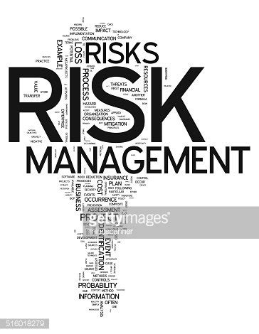 Word Cloud Risk Management Stock Clipart Royalty Free FreeImages