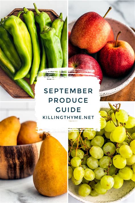 September Produce Guide What S In Season