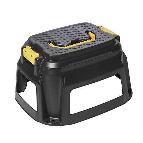 Heavy Duty Step Stool With Tool Caddy Homebase