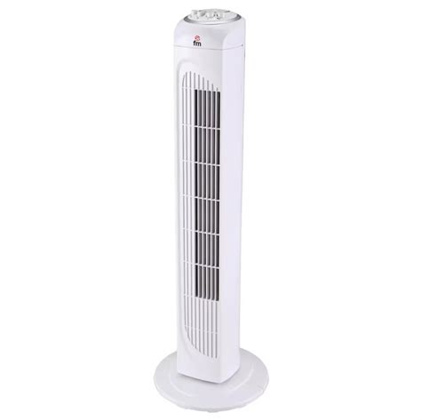 Fm Ventilador De Torre Fm Vtr20 76cm Oscilante 45w Blanco Correos