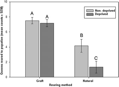 Figure Depicts The Effects Of Queen Rearing Method On The Acceptance Of Download Scientific