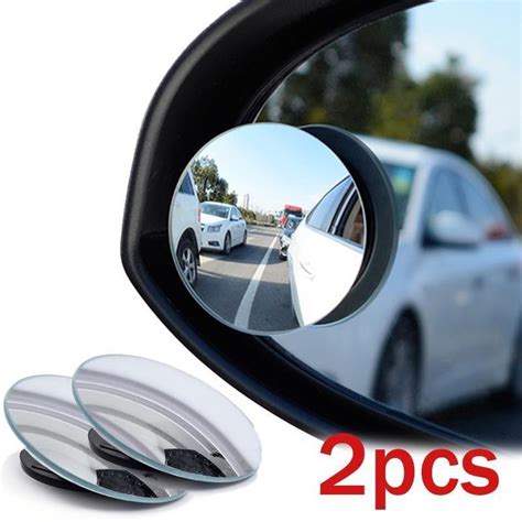 Cheap 2pcs Car Blind Spot Rear View Mirror Wide Angle 360 Degree