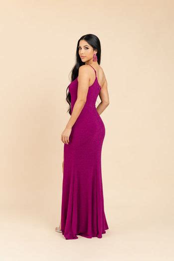 Kenana Maxi Dress Un Hombro Brillo Exclusivo Pagina