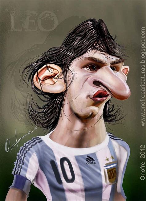 Caricatura De Leo Messi Caricaturas Divertidas Caricaturas De