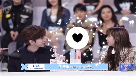 Cai Xukun X Lisa KUNLISA SWEET MOMENTS In Youth With You Season 2