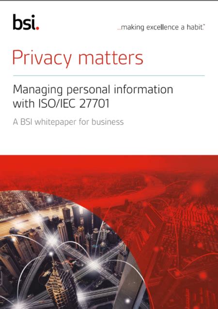 Privacy Regulation Understanding The Role Of Iso Ministry Of