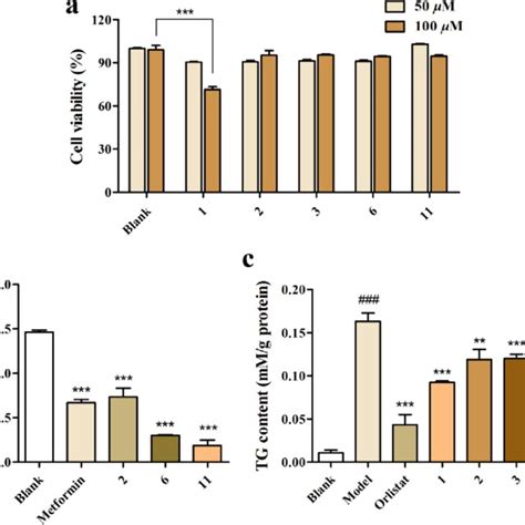 A The Cytotoxicity Of Compounds On HepG2 Cells Means P