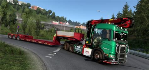 Scania Rjl Back Plate V1 0 [1 36 1 37] Ets2 Mods Euro Truck