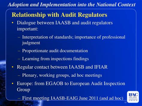 Ppt International Standards On Auditing Taking Isas Into The National Context Powerpoint