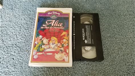 Opening Closing To Alice Au Pays Des Merveilles Vhs French