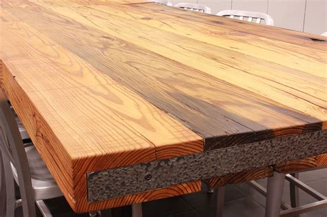 Rustic Heart Pine Table Top Sir Belly