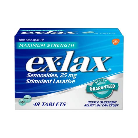 Buy Ex Lax Ex Lax Pills Maximum 48 Ct Pack Of 3 Online At Desertcartuae