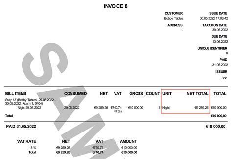 Bills and invoices for properties based in Poland