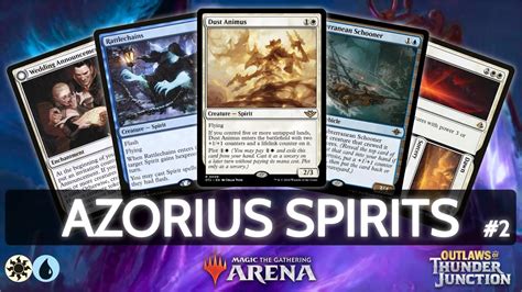 Azorius Spirits Part Mtg Arena Explorer Bo Outlaws Of