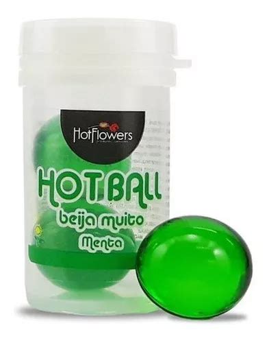 Bolinha Erótica Explosiva Hot Ball Beija Muito Menta Sexshop Mercadolivre