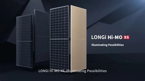 Longi Solar Panel Mono Pv Module Photovoltaic Solar For Home Solar