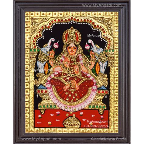 Gajalakshmi Tanjore Paintings