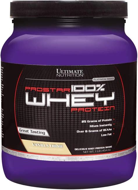 Ultimate Nutrition Prostar Whey Protein Powder Blend Of Whey Concentrate Isolate And Peptides