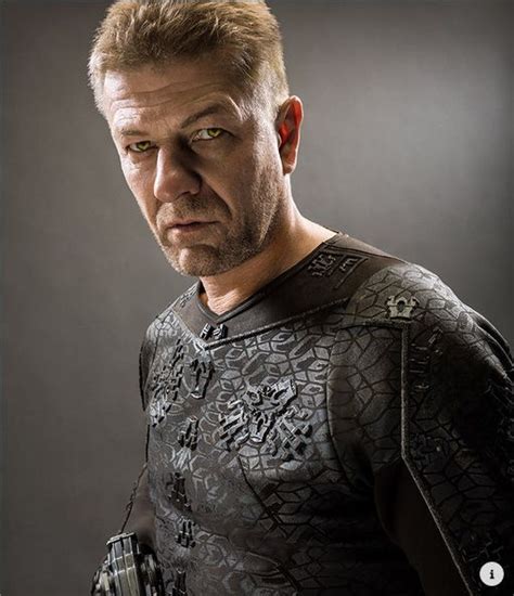 Sean Bean As Stinger Apini In The Epic Space Movie Jupiter Ascending