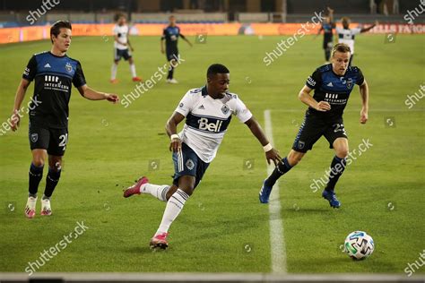 San Jose Earthquakes Midfielder Carlos Fierro Editorial Stock Photo