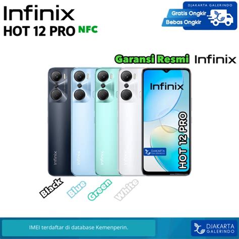 Jual Infinix HOT 12 PRO NFC 8 128GB 128 Garansi Resmi Infninix Shopee Indonesia