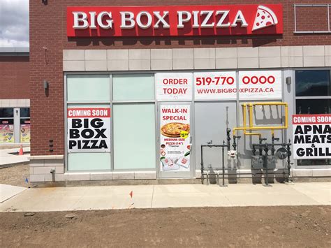 Big Box Pizza - 360 Conklin Rd e6, Brantford, ON N3T 0E9, Canada