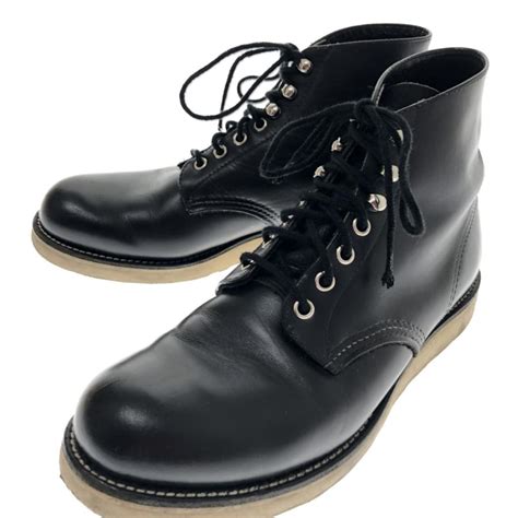 Red Wing レッドウィング 靴 ブーツ 8165 6 Classic Round Size 27cm 22561 ブラック やや傷や