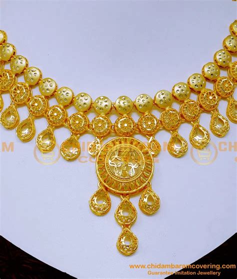 Buy Dubai Gold Necklace Design Forming Gold Choker Necklace