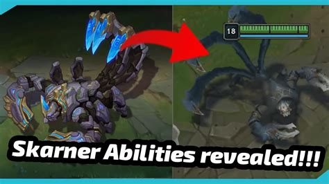 Skarner Rework ABILITIES REAVEALED YouTube