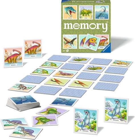 Ravensburger Memory Dinosaurussen Kaartspel Games Bol