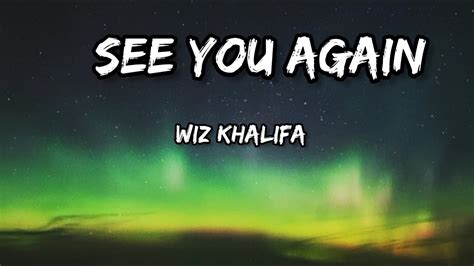 Wiz Khalifa See You Again Lyrics Youtube