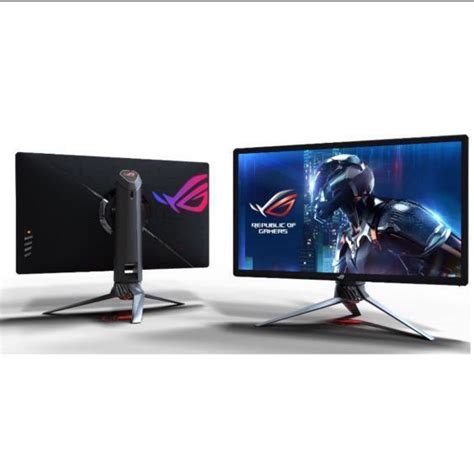 Asus Rog Swift Pg27uq 27 4k Uhd 144hz Dp Hdmi G Sync Hdr Aura Sync Gaming Monitor With Eye Care