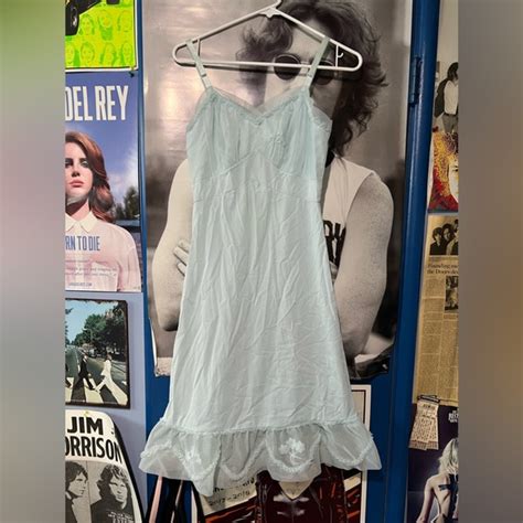 Vintage Intimates Sleepwear Vintage Blue Lingerie Poshmark