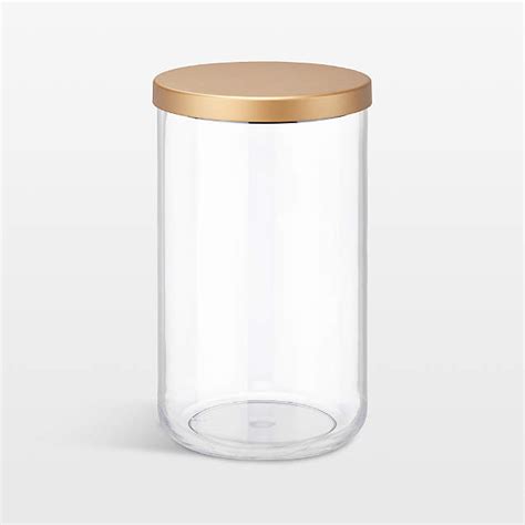 Neatmethod Glass Spice Jars With Brass Lids Set Of 10 Reviews Crate And Barrel