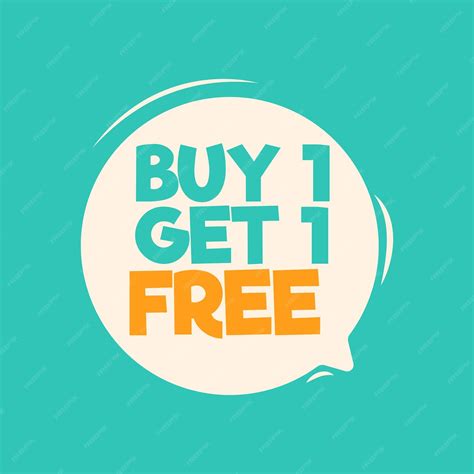 Premium Vector Buy 1 Get 1 Free Label Banner Template Shop Now