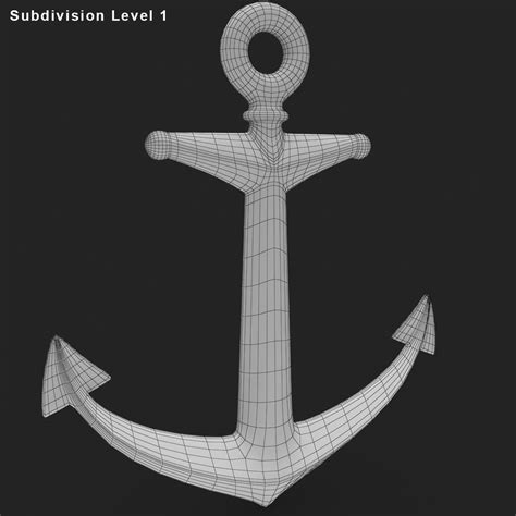 3d Anchor Old Model