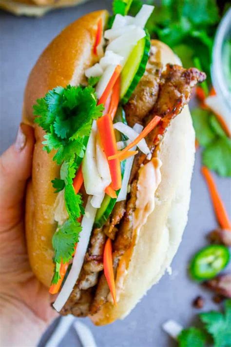 Banh Mi Sandwich - The Food Charlatan