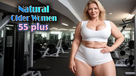 Natural Older Woman Over 55 How Gym Workouts Empower Older Women To